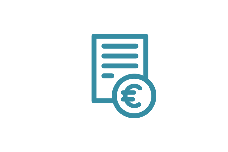 Icon für Gebührenordnung